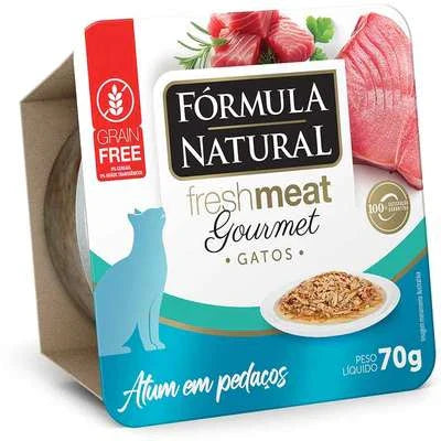 Ração Úmida Fórmula Natural Fresh Meat Gourmet para Gatos Adultos