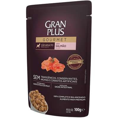 Ração Úmida GranPlus Gourmet Sachê Ovelha para Cães Adultos