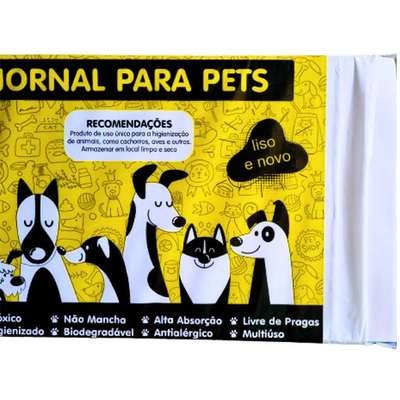 Jornal Higiênico Pet´s Paper Liso