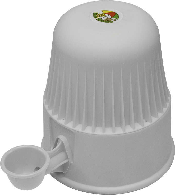 Bebedouro Vida Mansa Light Polipropileno PP Branco para Raças Pequenas