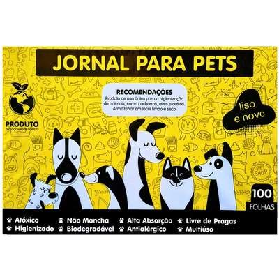 Jornal Higiênico Pet´s Paper Liso