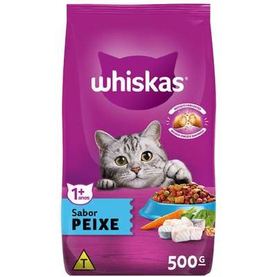 Ração Whiskas Peixe para Gatos Adultos