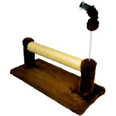 Brinquedo Arranhador São Pet Gira Gira Marrom