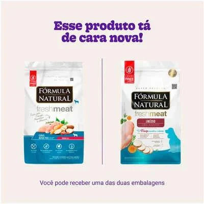 Ração Seca Fórmula Natural Fresh Meat Cães Adultos Raças Médias