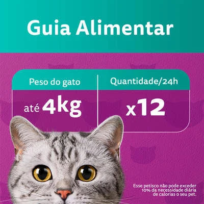 Petisco Whiskas Temptations Anti Bola de Pelo Para Gatos Adultos
