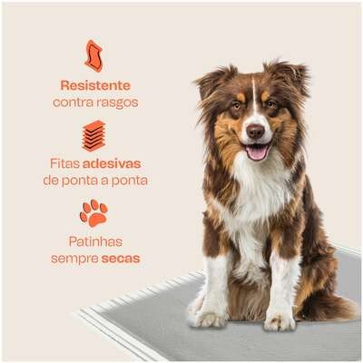 Tapete Higiênico Meau Premium com Carvão Ativado para Cães