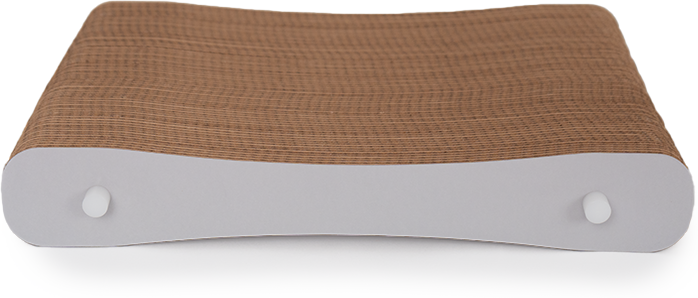 Brinquedo Arranhador Woolie Origami Slides Cinza