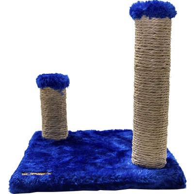 Brinquedo Arranhador Luppet Conforto Quadrado Azul