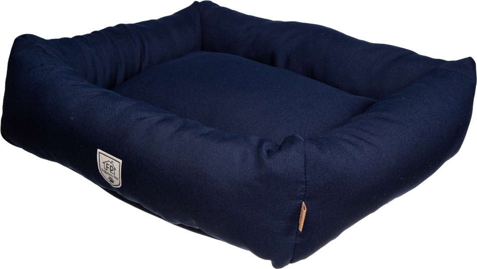 Cama Retangular Fábrica Pet Marinho