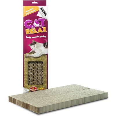 Refil Furacão Pet Papelão para Cat Relax