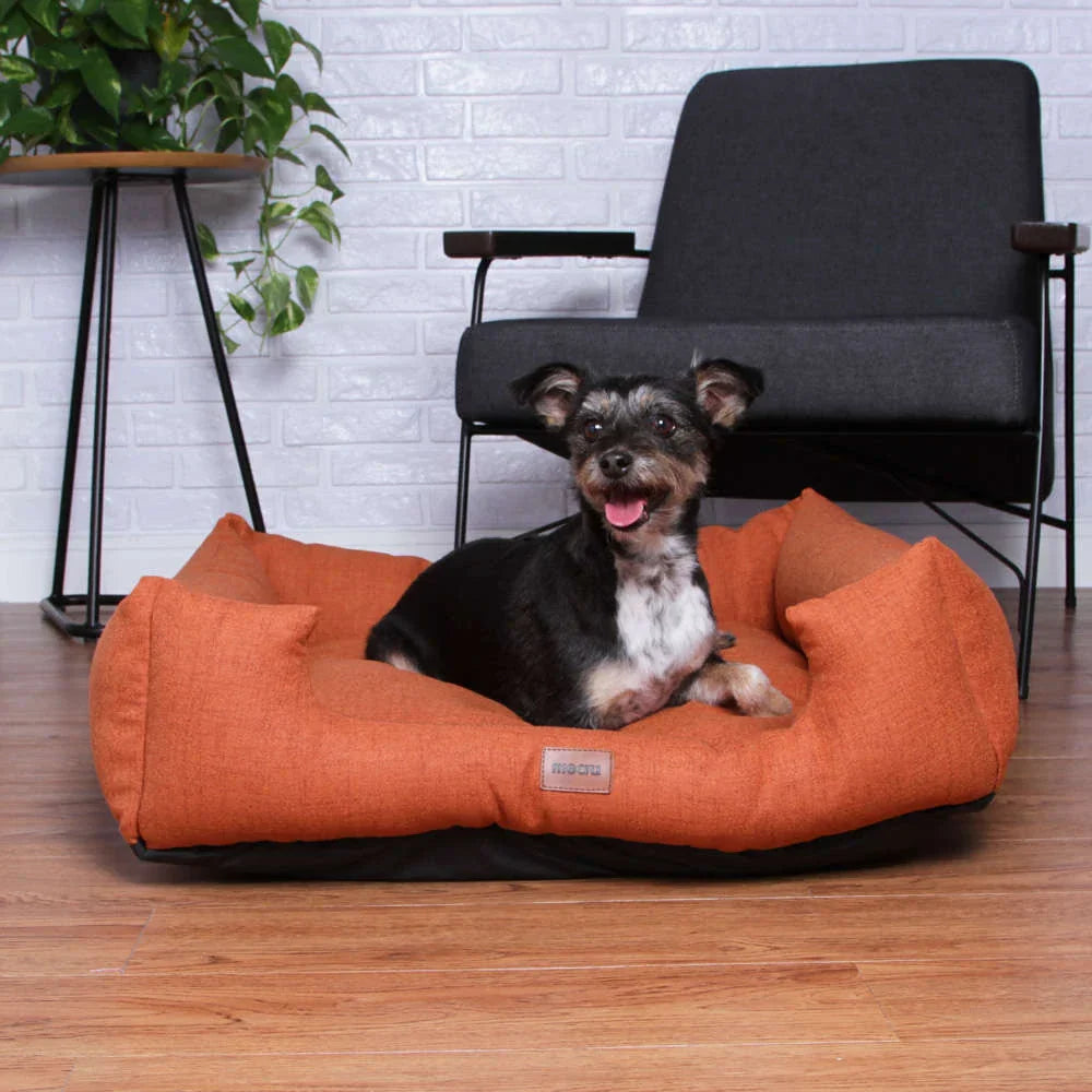 Cama Meau Quadrada Conforto Terracota