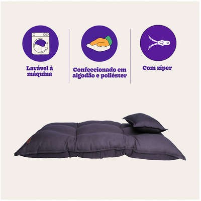 Colchão Meau Conforto Cinza