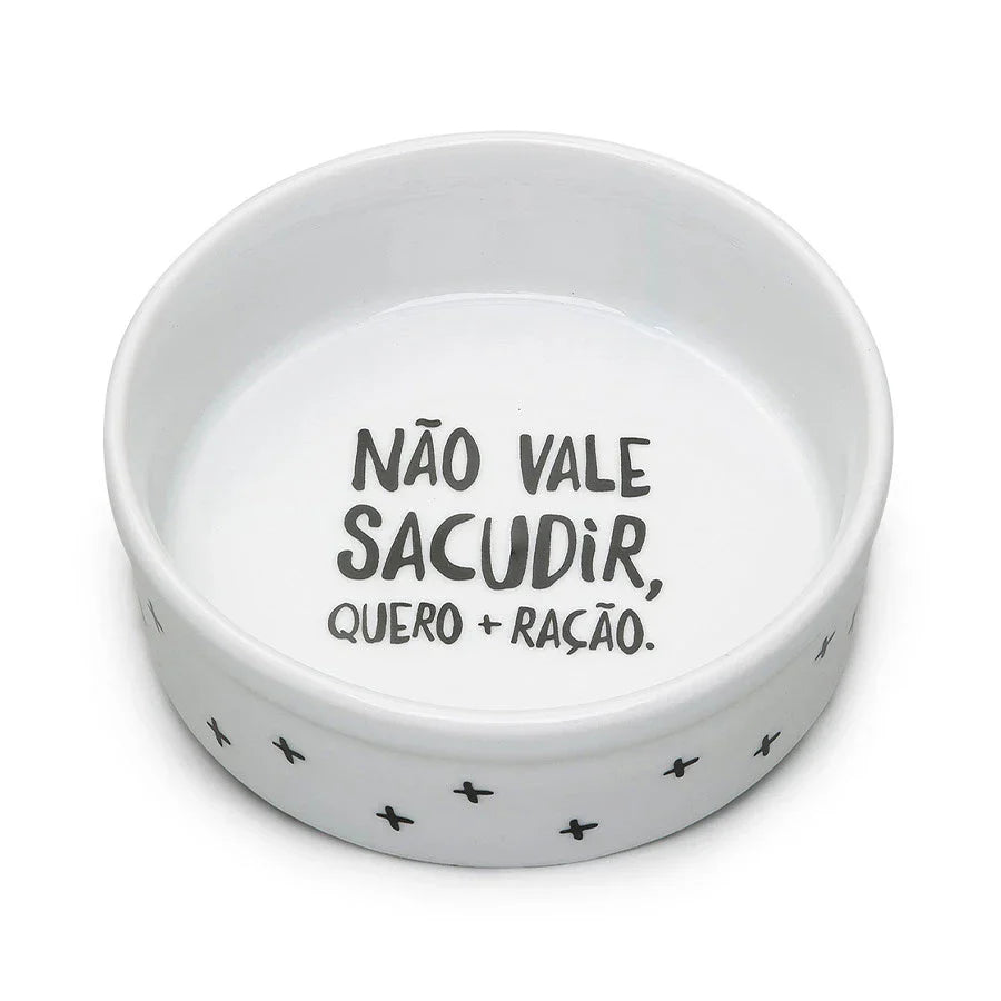 Comedouro Cansei de Ser Gato Quero + Ração