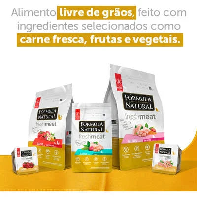 Ração Úmida Fórmula Natural Fresh Meat Gourmet para Gatos Adultos