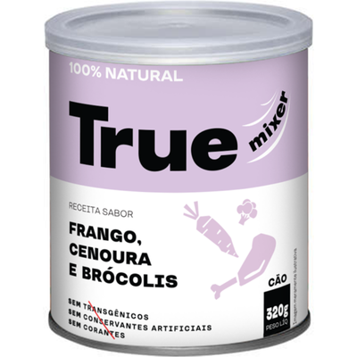 Ração Úmida True Mixer Frango, Cenoura e Brócolis para Cães