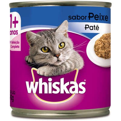 Ração Úmida Whiskas Lata para Gatos Adultos - 290 g