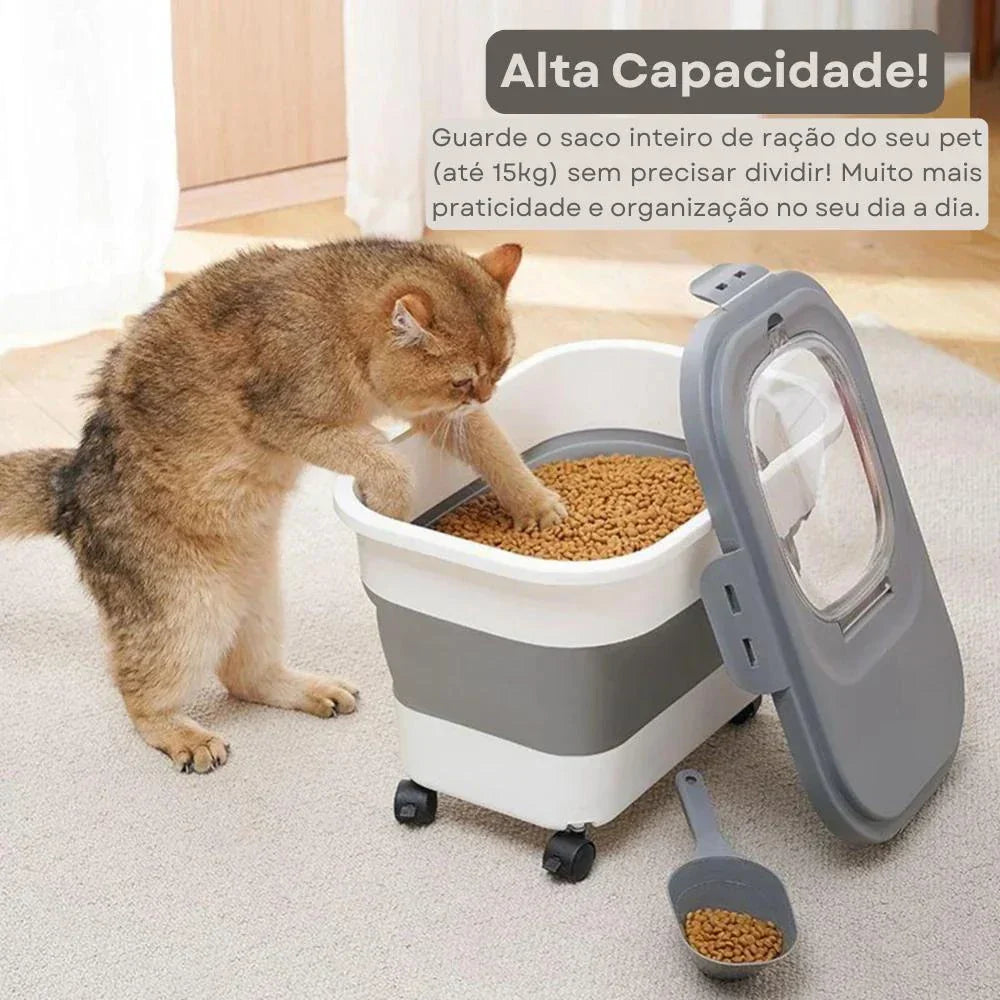 Armazenador de Alimento Pet Toyan