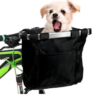 Cesta de Bicicleta Mabuu Pet Multifuncional para Cães e Gatos
