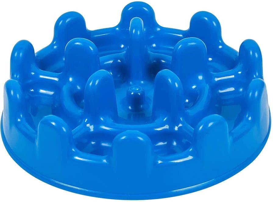 Comedouro Interativo Pet Games Mini Lento Pet Fit Azul