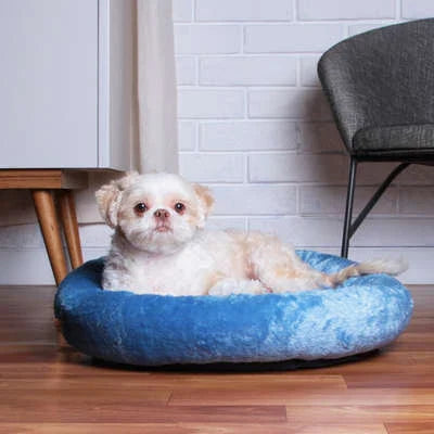 Cama Nuvem Meau Algodão Doce Azul