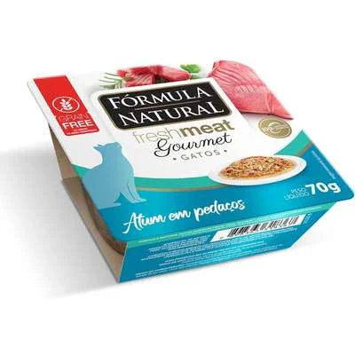 Ração Úmida Fórmula Natural Fresh Meat Gourmet para Gatos Adultos