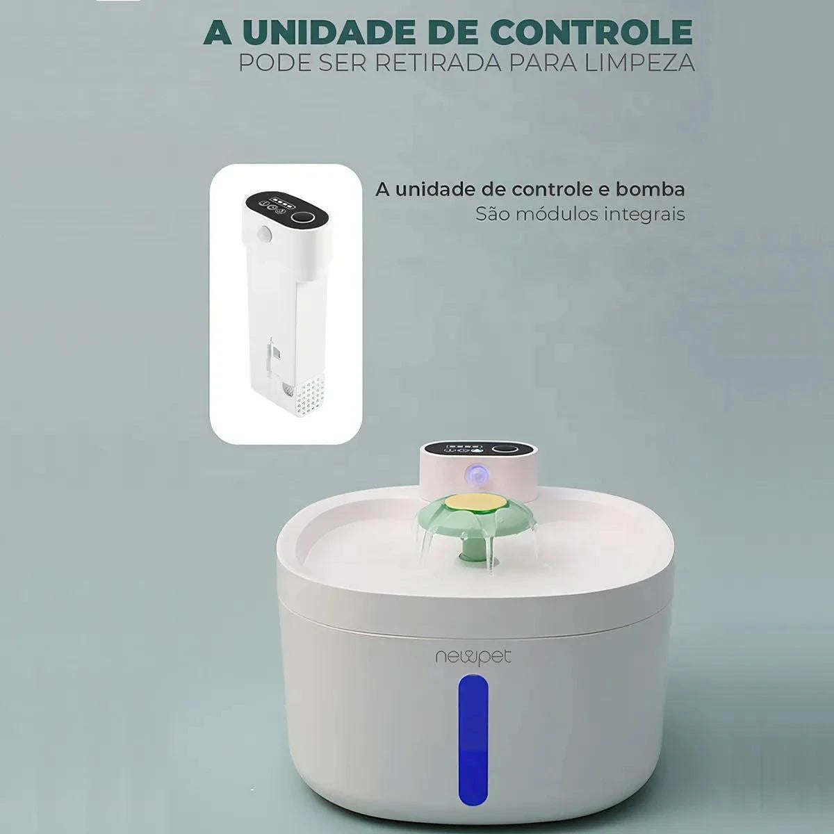 New Pet sensor sem fio bebedouro fonte para gato cão 2.6L