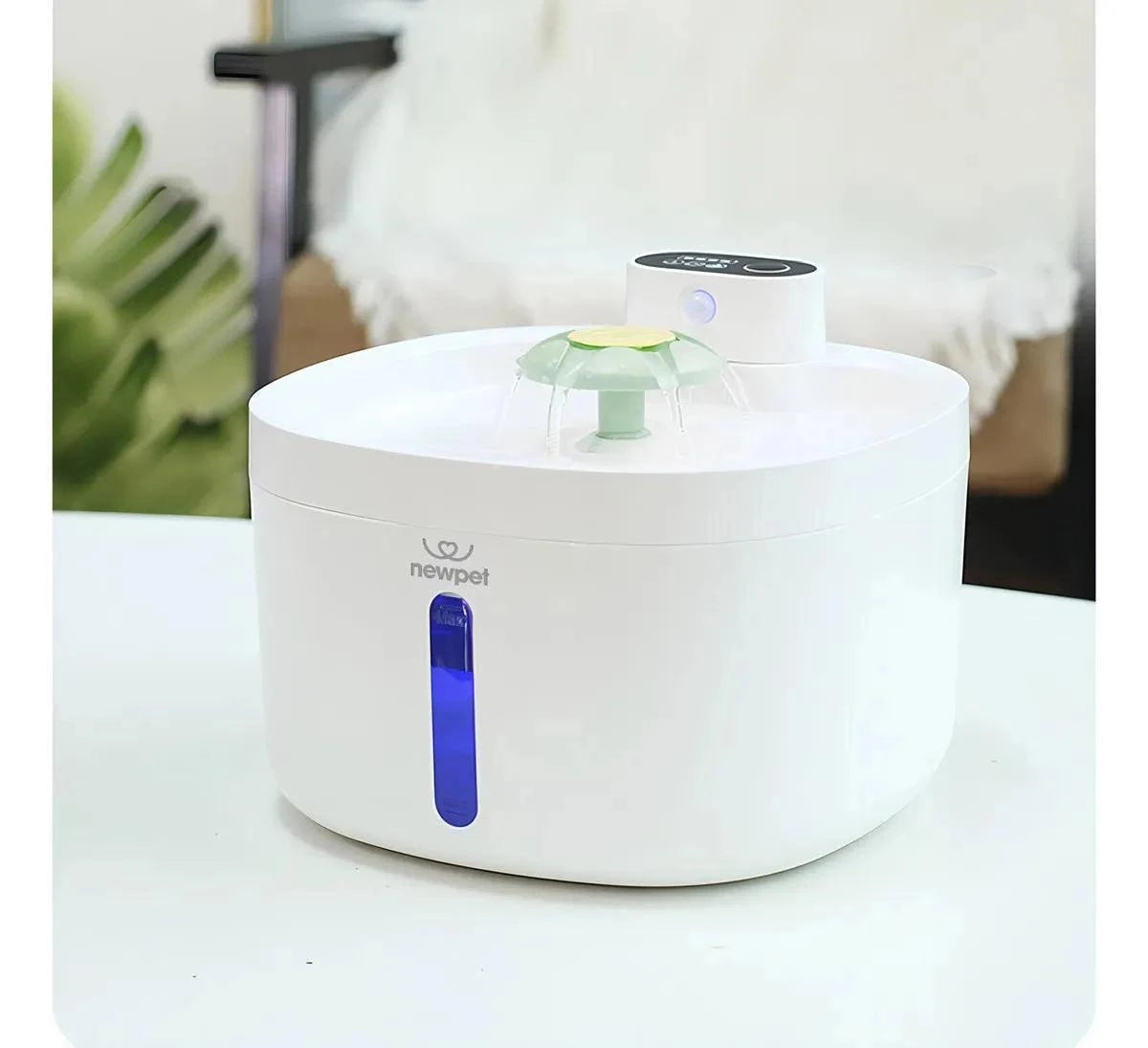 New Pet sensor sem fio bebedouro fonte para gato cão 2.6L