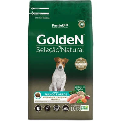 Ração Seca PremieR Pet Golden Seleção Natural para Cães Adultos Mini Bits