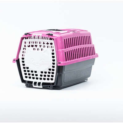 Caixa de Transporte Cat Love Travel Rosa
